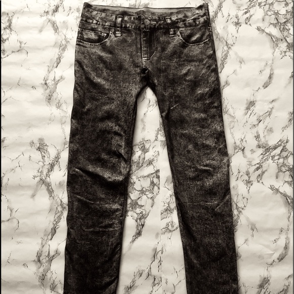 Faux Jeans Leggings - Picture 1 of 3